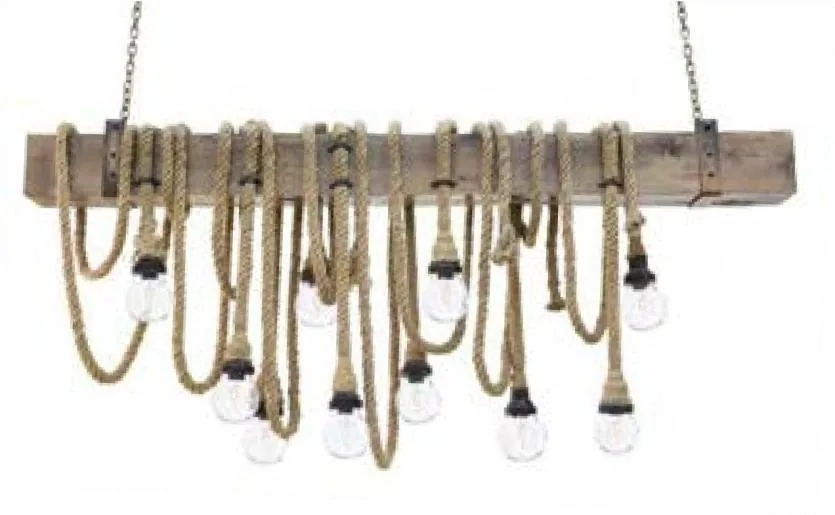 Wood Beam Pendant — ZLWD-404